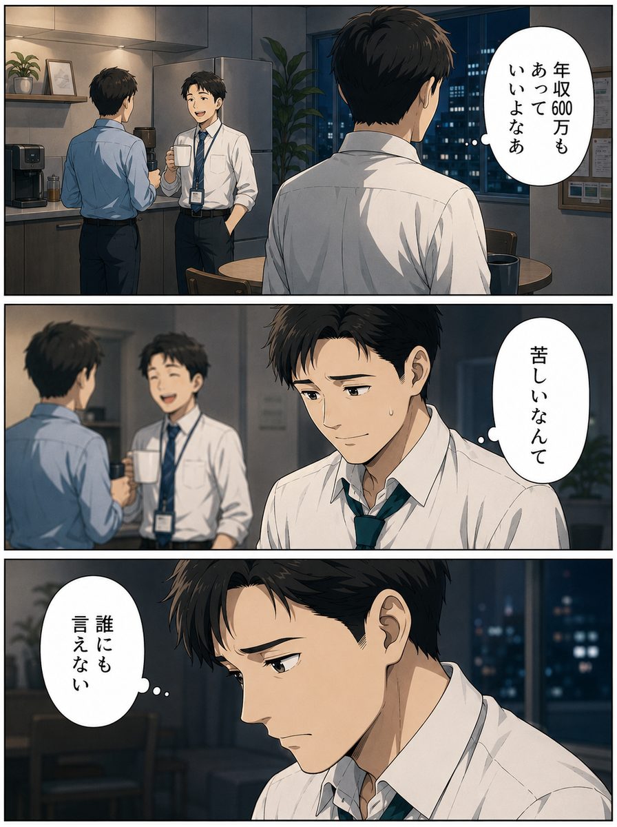 漫画ページのサンプル